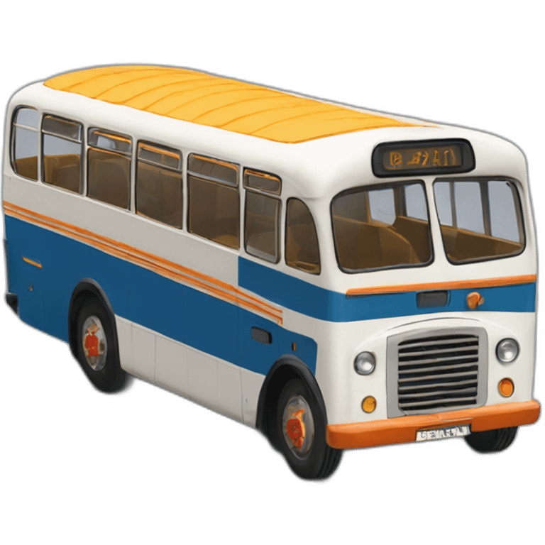 cabina autobus Leyland Comet emoji