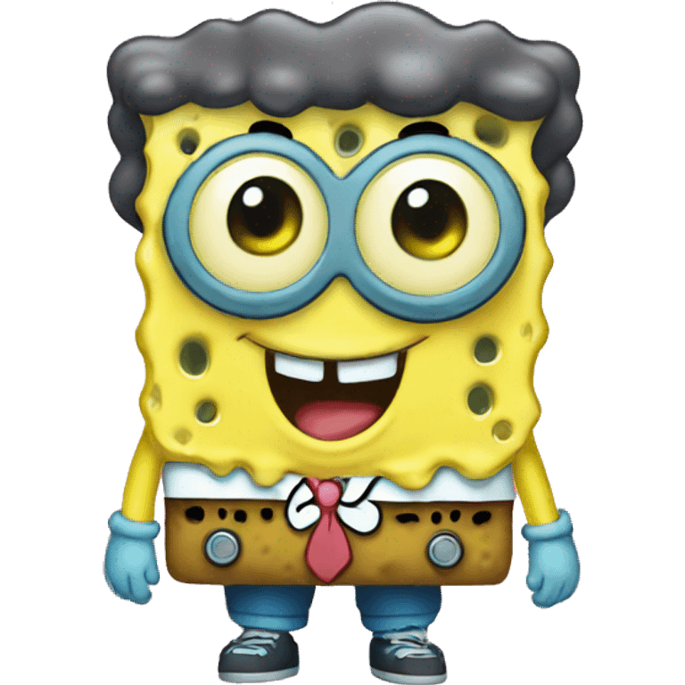 cute baby sponge bob emoji