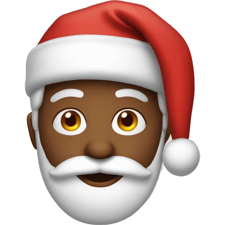 Santa face emoji