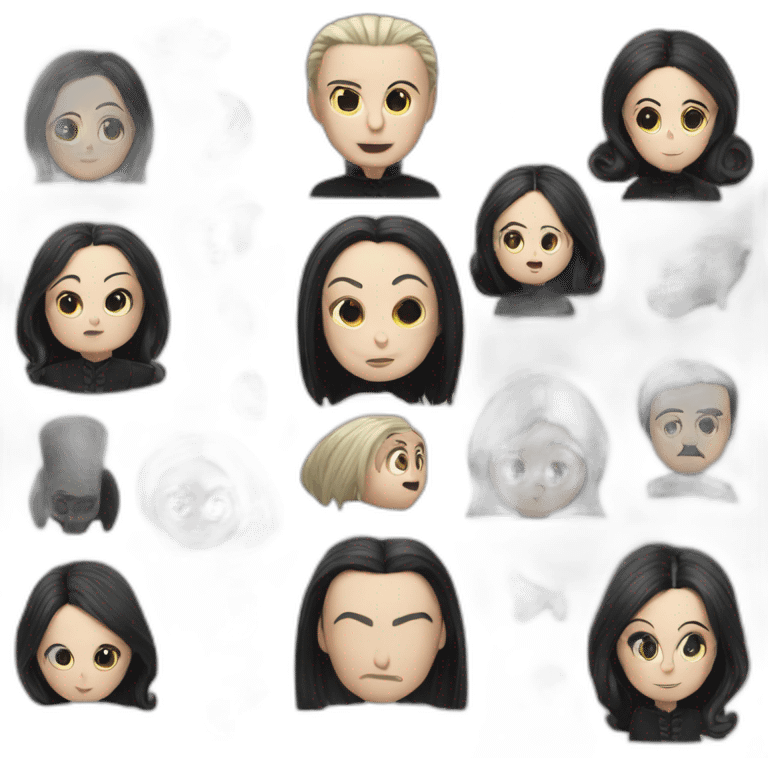 Mercredi Addams emoji