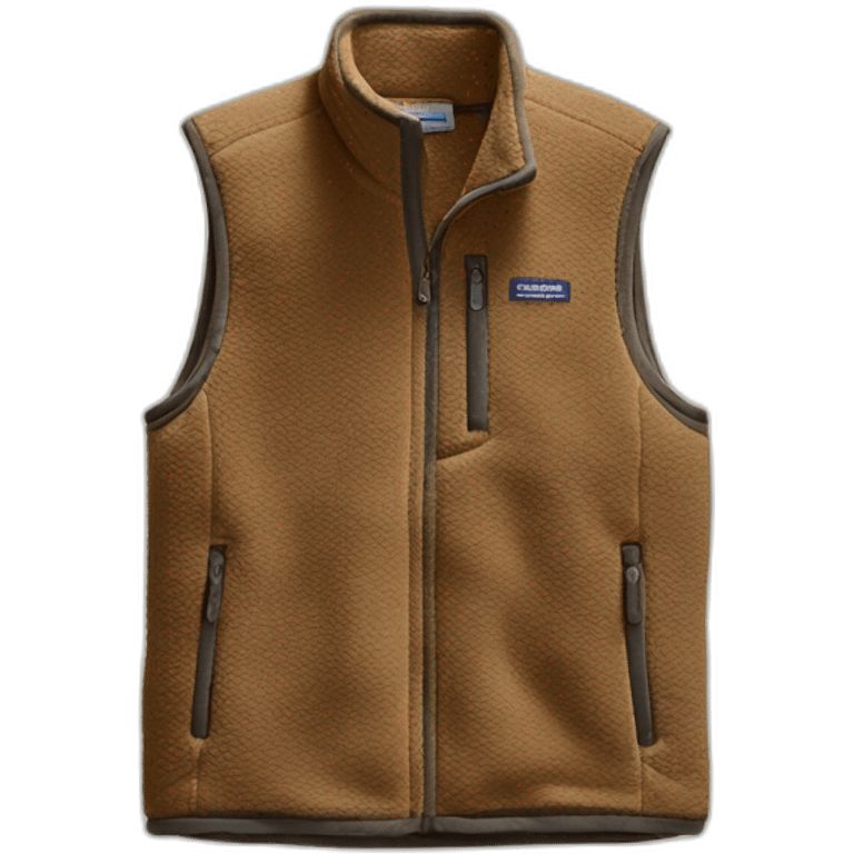 Patagonia better sweater fleece vest emoji