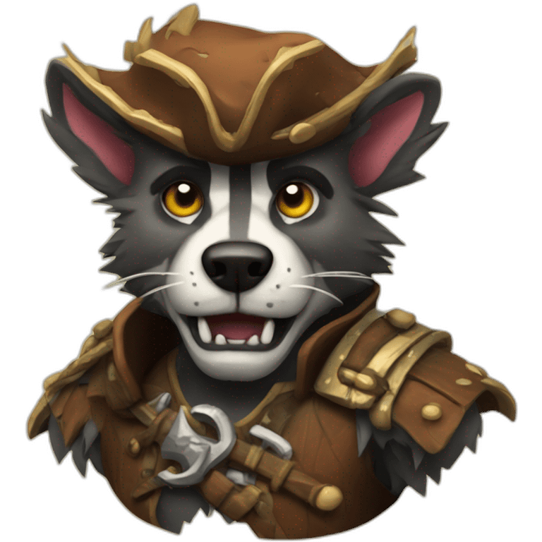 gnoll pirate emoji