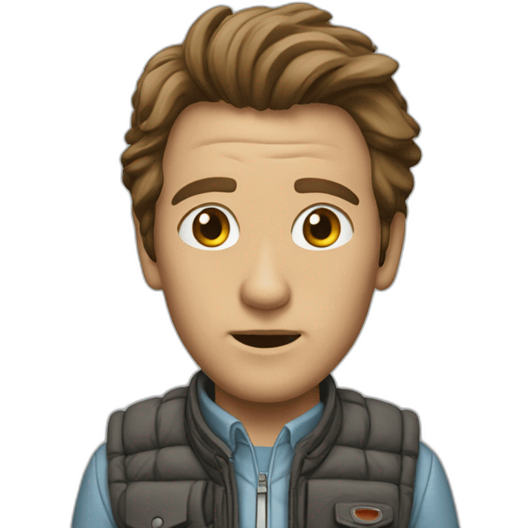 back to the future emoji