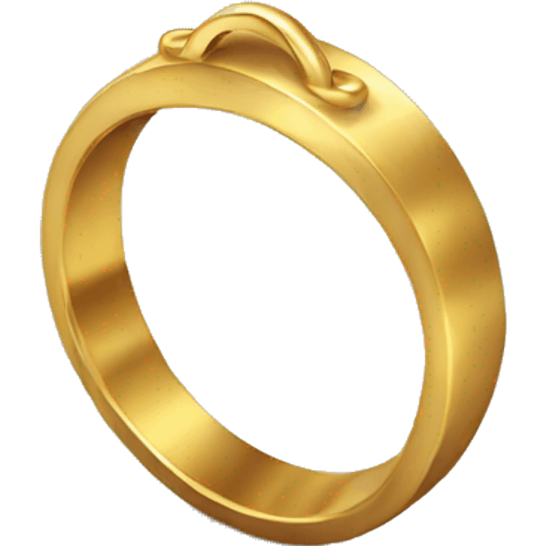 Gold ring emoji