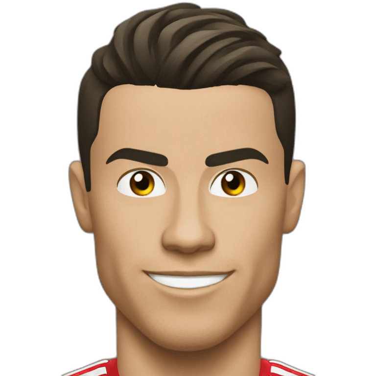 Cristiano Ronaldo Manchester united  emoji