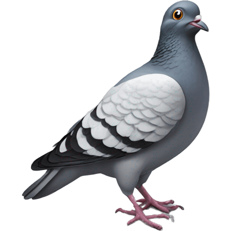 astonished pigeon emoji