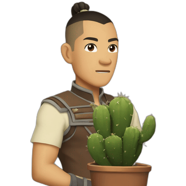 Sokka Cactus Juice emoji