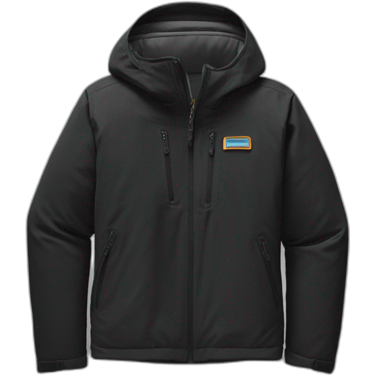 black-patagonia-jacket emoji