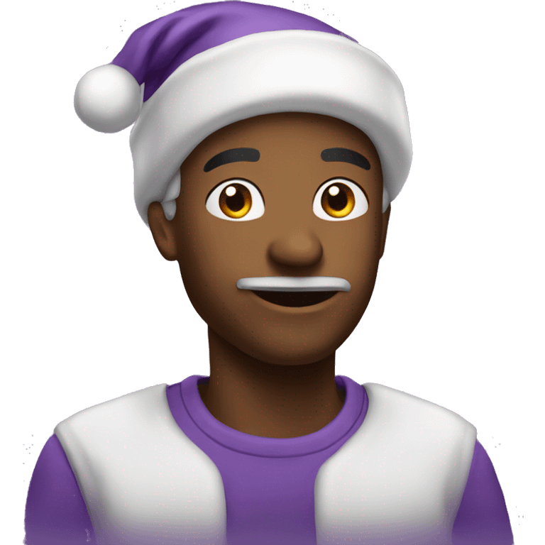 Purple Christmas  emoji