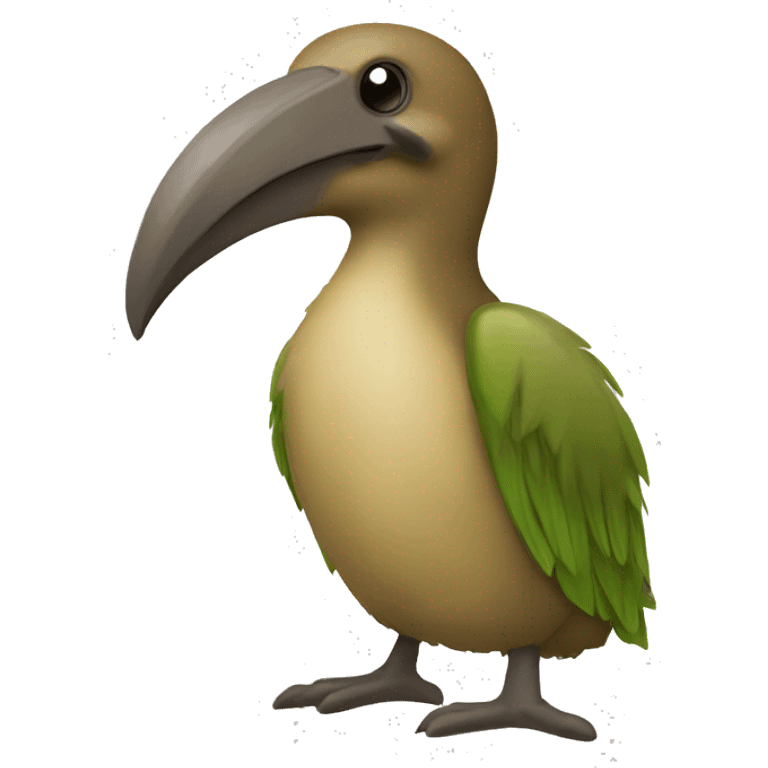 Kiwi (animal) Boxeador emoji