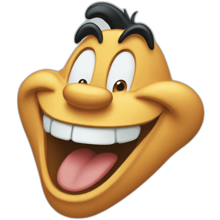 disney goofy laugh emoji