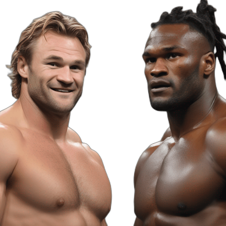 Ngannou vs fury emoji