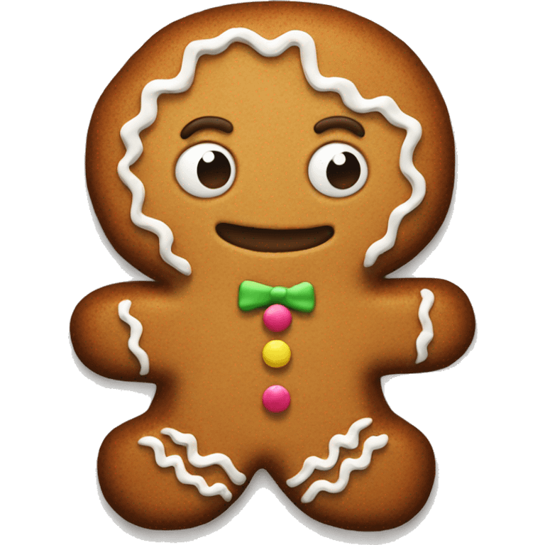 gingerbread cookie  emoji