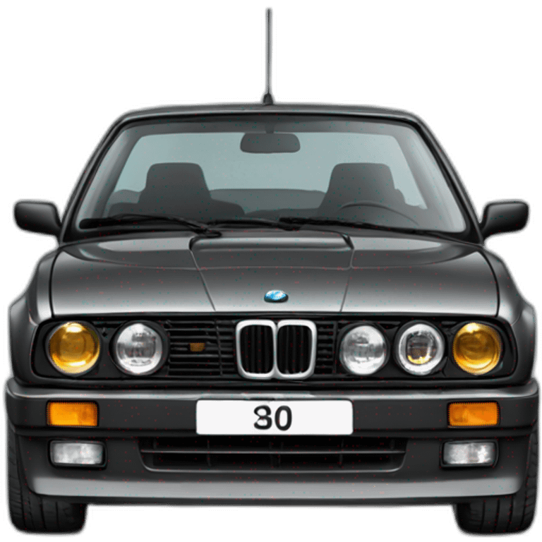 Véhicule BM E30 emoji