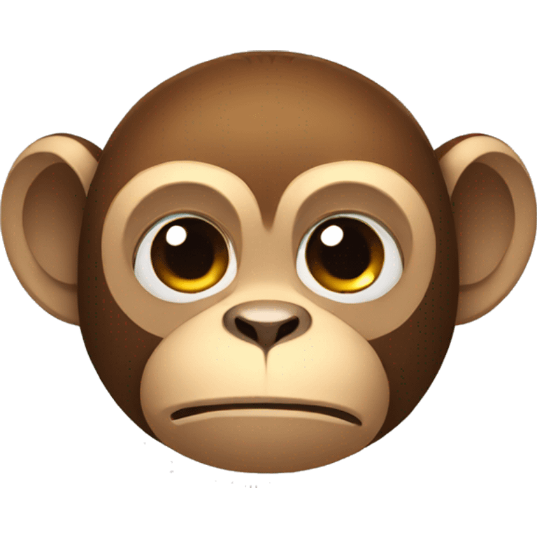 monkey tired emoji