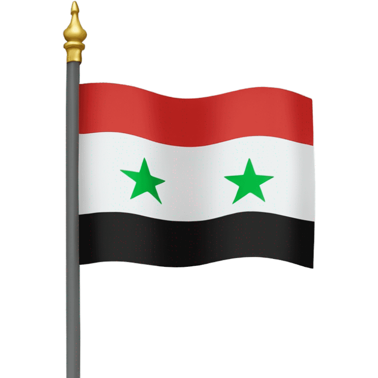 Syria revolution flag emoji