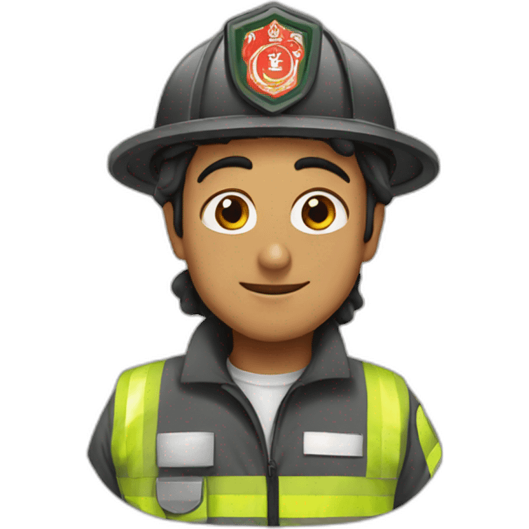 Saudi firefighters emoji