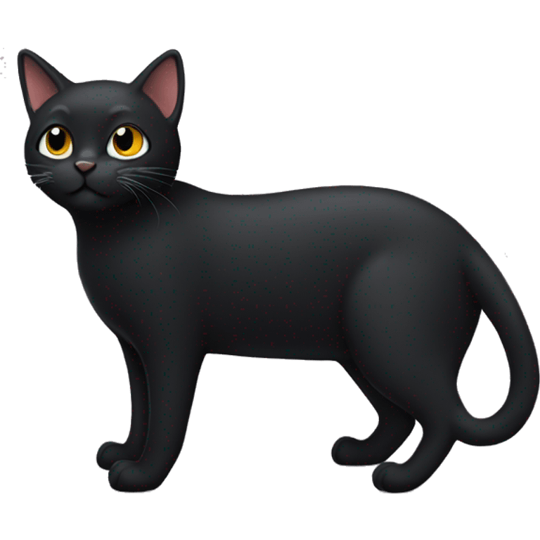 Black cat  emoji