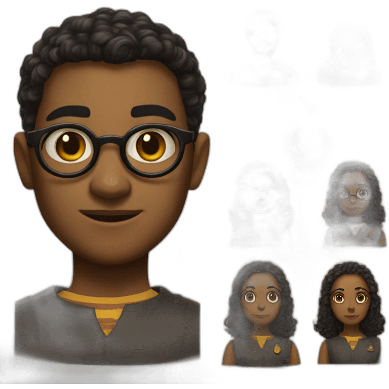 agrid the big caractere in harry potter emoji