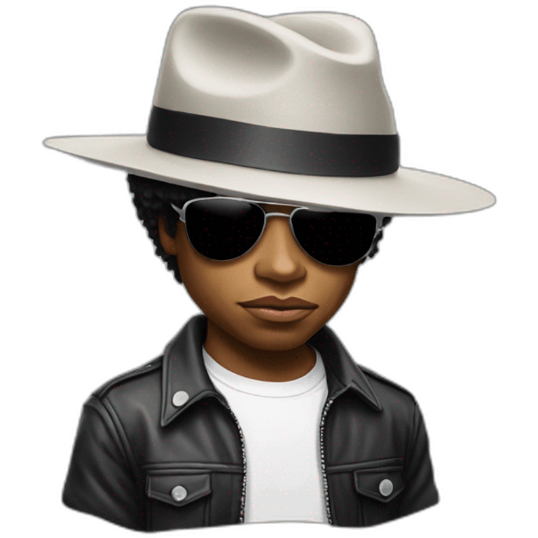 Eazy e with a compton hat emoji