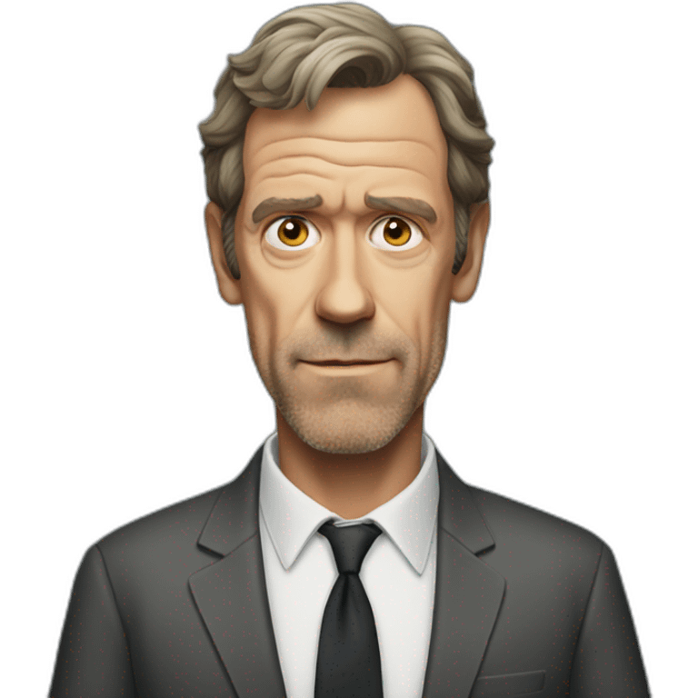 Hugh Laurie emoji