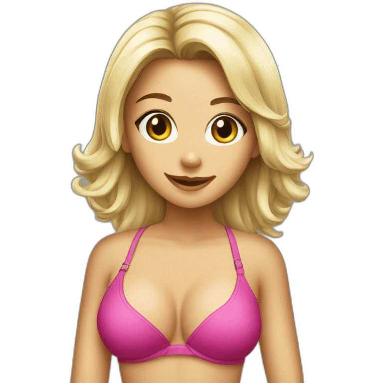 girl bikini inn emoji