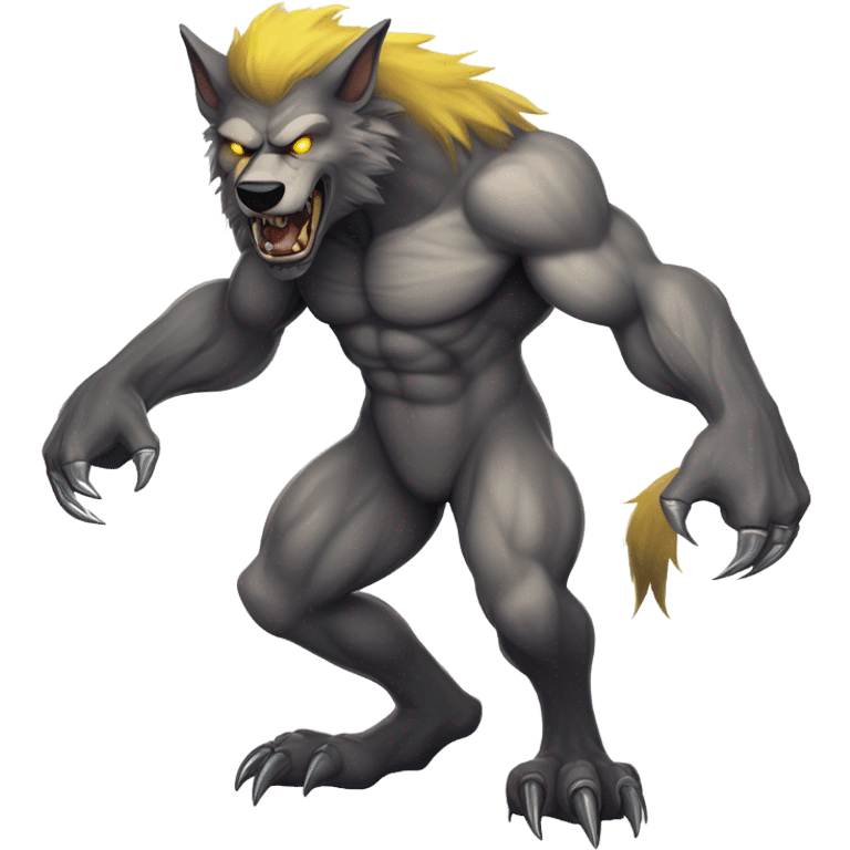 Werewolf emoji