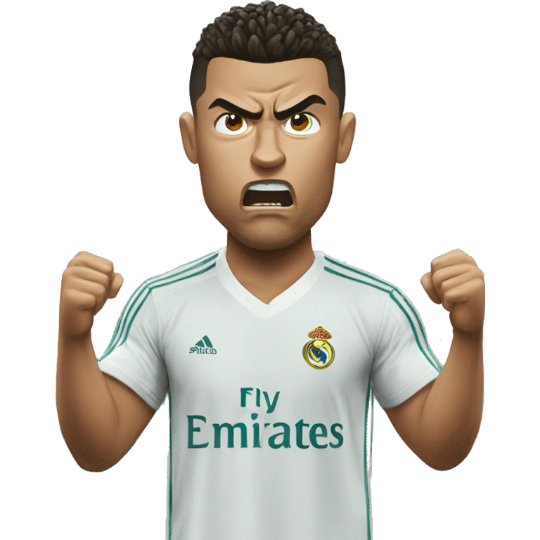 ronaldo angry emoji