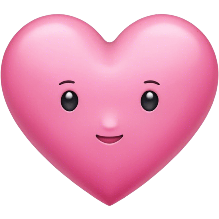 Pink heart emoji