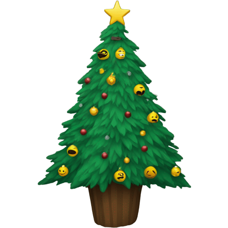 Star Wars Christmas tree emoji