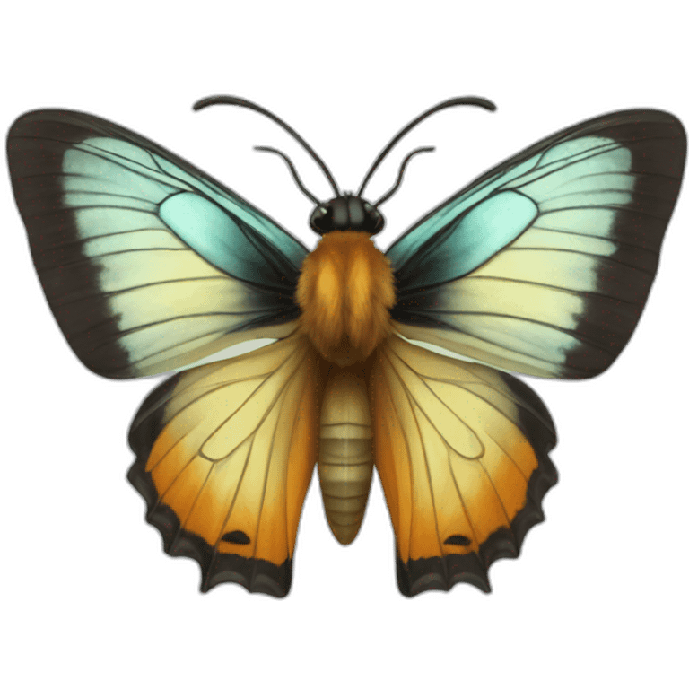 Papillon insecte réaliste emoji