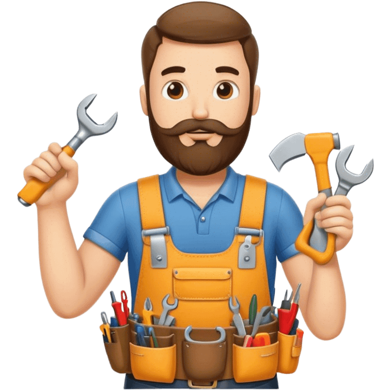 man DIY emoji