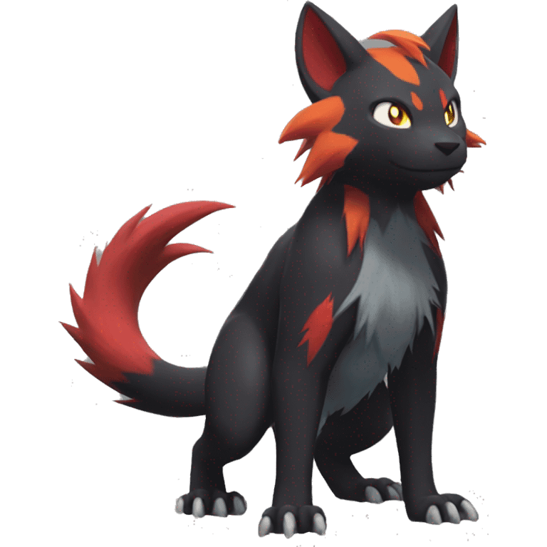 Torracat-Zoroark full body emoji