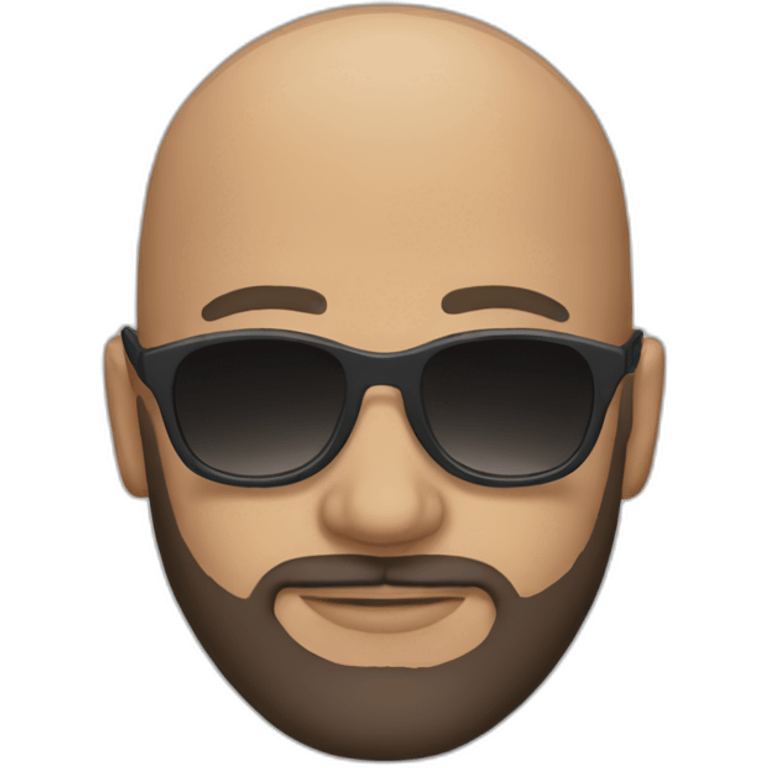 bald-guy-sunglasses-beard emoji