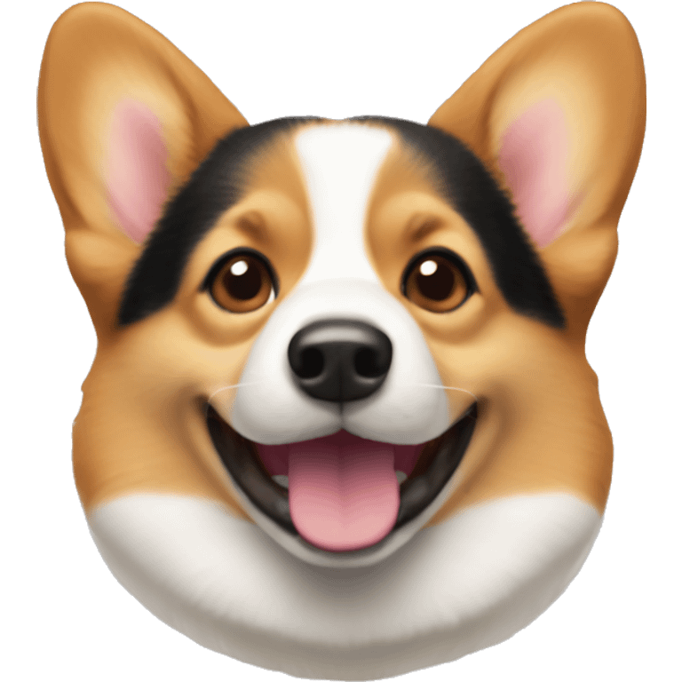 corgi face emoji