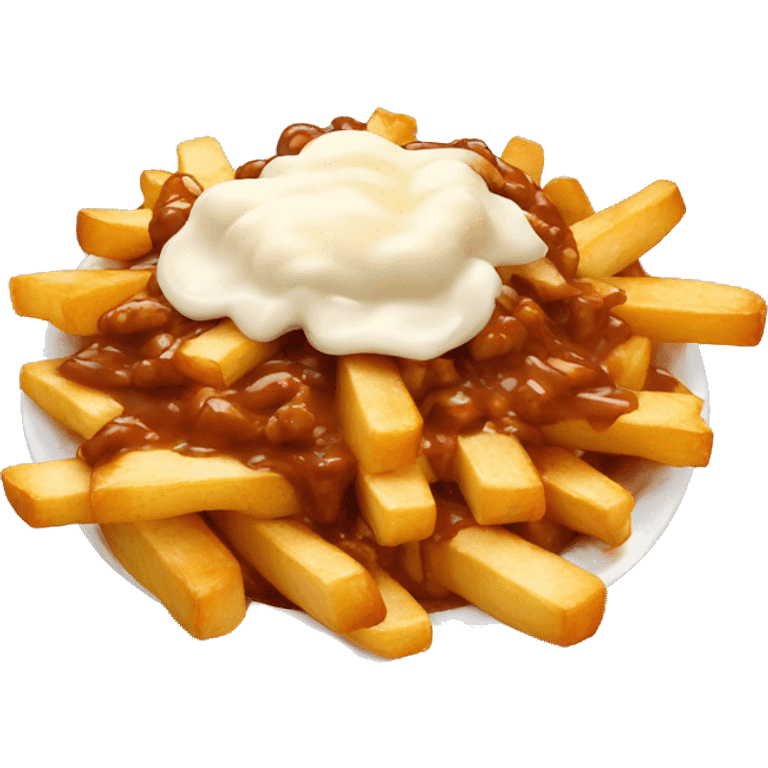 Poutine emoji