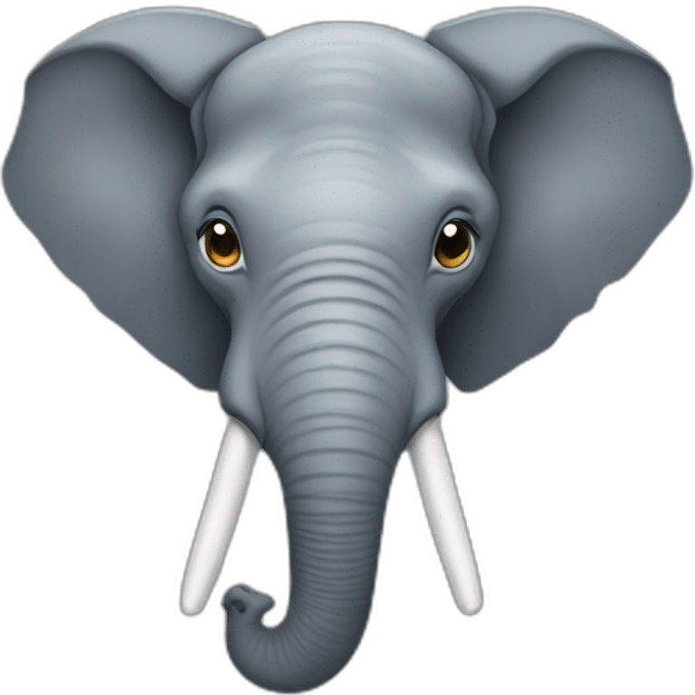 Elephant head emoji