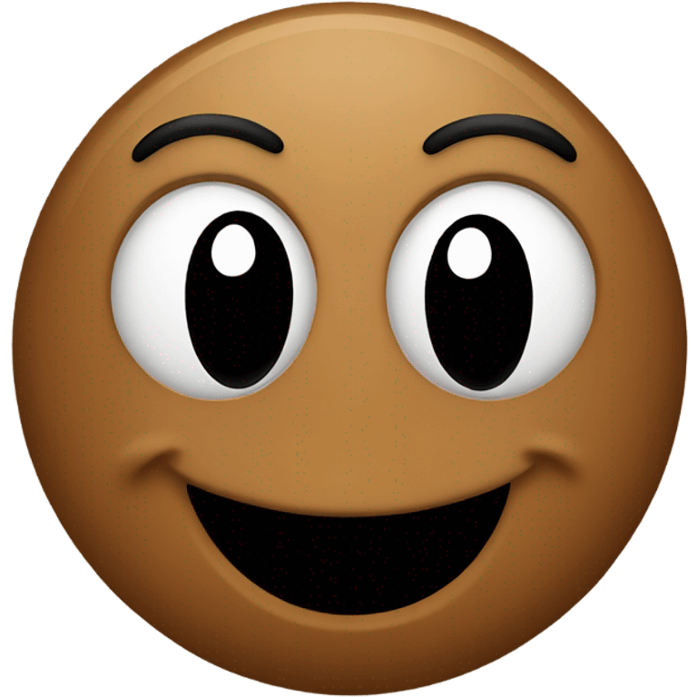 Smile face with poop emoji