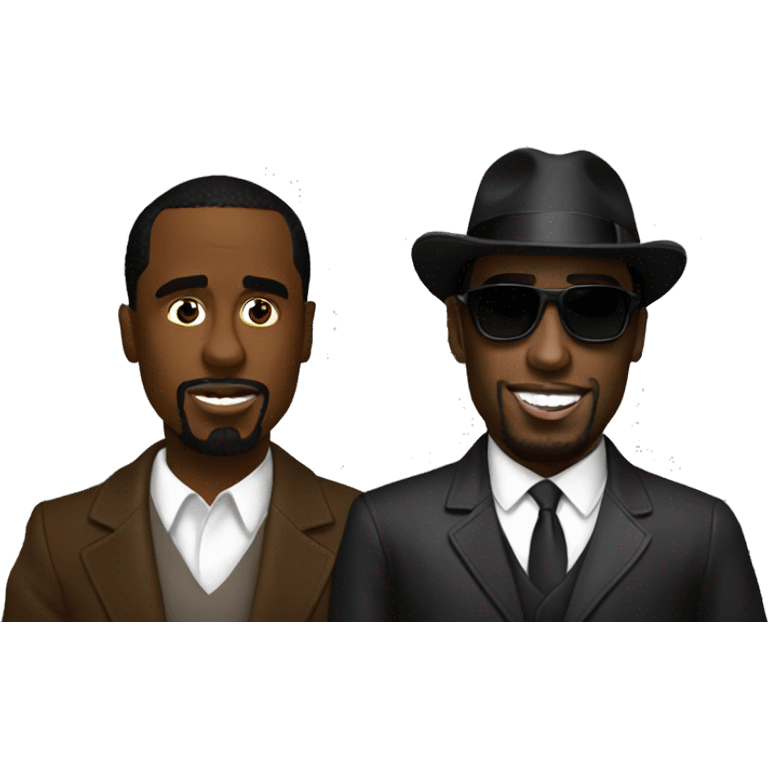 P diddy and oil emoji