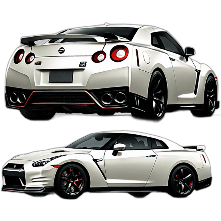 Nissan GT-R 35 emoji