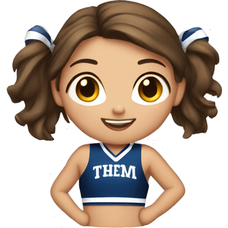 daughter cheerleader emoji