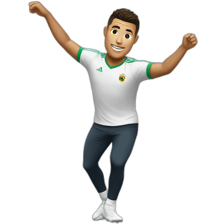 Ronaldo dancing emoji