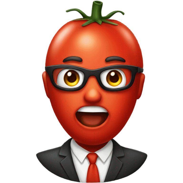 Tomato spy emoji