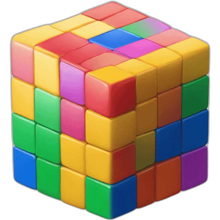 Rubiks cube emoji