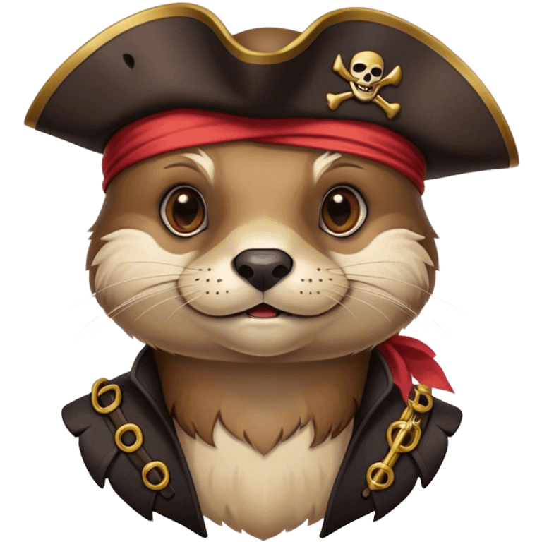 loutre pirate emoji