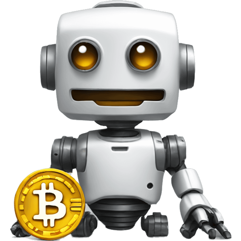 small bitcoin robot emoji