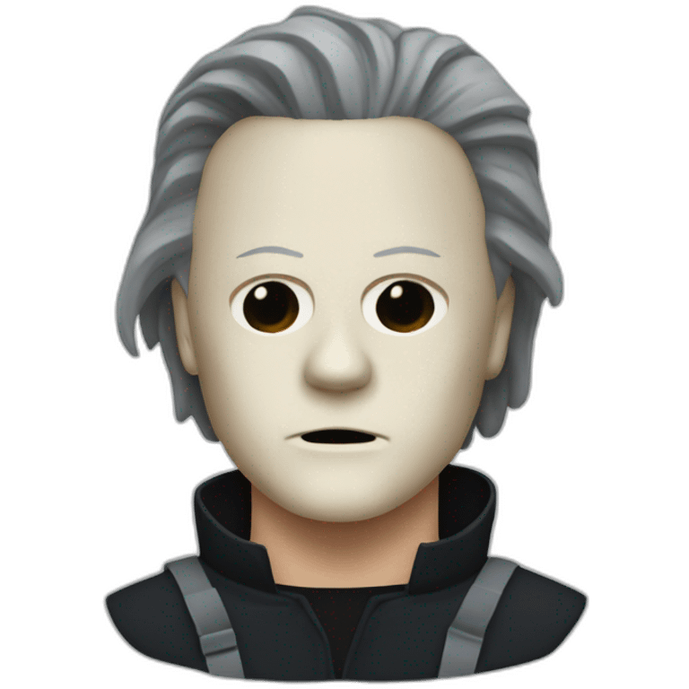 Michael myers tue couteau tenu emoji