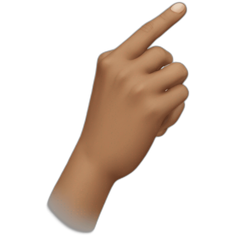 Man with one finger on his nose emoji