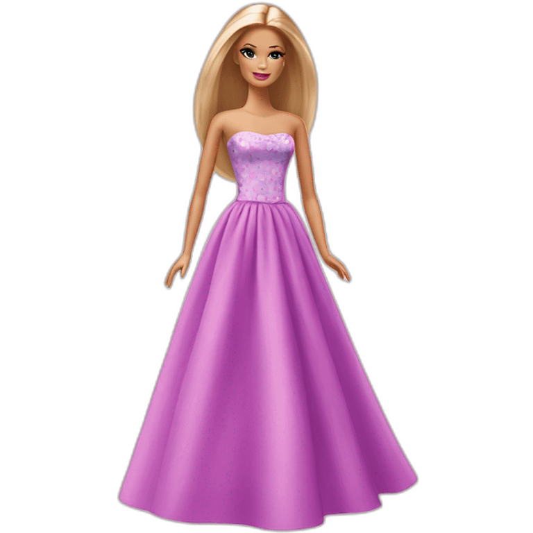 barbie long dress  emoji