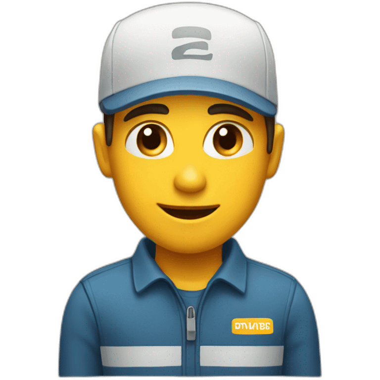 Amazon delivery driver emoji